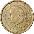 Бельгия 20 евроцентов 2009 год