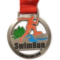 Медаль SwimRun Lake-to-Lake 2016 год