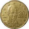 Греция 20 евроцентов 2002 год - Иоанн Каподистрия (E)
