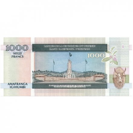 Бурунди 1000 франков 1997 год - UNC