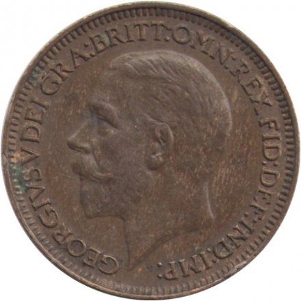Великобритания 1 фартинг 1934 год