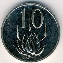 ЮАР 10 центов 1979 год