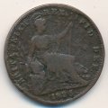 Великобритания 1 фартинг 1825 год
