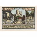 Германия (Нотгельд) 50 пфеннигов 1921 - Plaue-Thur - aUNC