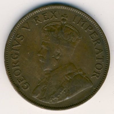 ЮАР 1 пенни 1935 год