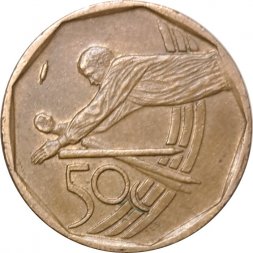 ЮАР 50 центов 2003 год - Чемпионат мира по крикету в ЮАР