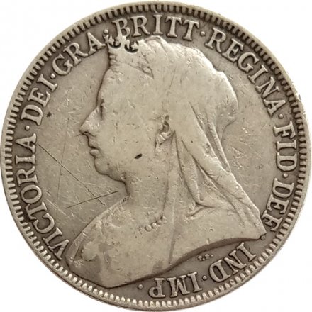 Великобритания 2 шиллинга (1 флорин) 1896 год