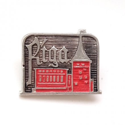 Значок Рига. Riga. Серия &quot;Латвия&quot;