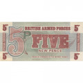Вооруженные силы Великобритании 5 новых пенсов 1972 год UNC