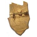 Знак ЛГМТУ. Ленинградский кораблестроительный институт (красный)
