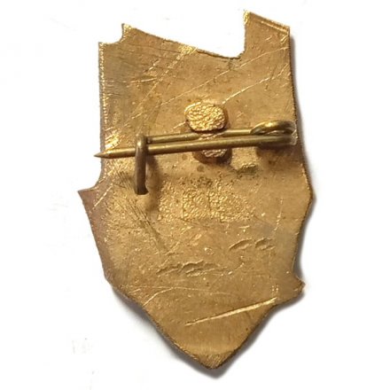 Знак ЛГМТУ. Ленинградский кораблестроительный институт (красный)