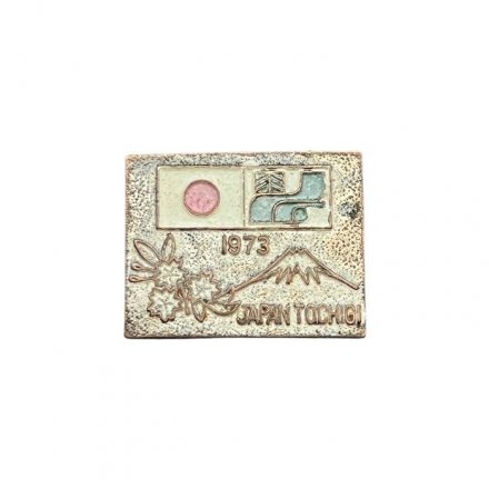Значок Япония. Japan. Tochigi 1973