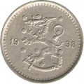 Финляндия 50 пенни 1938 год