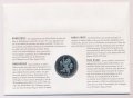 Нидерланды 1 экю 1995 год - Ян Тинберген (в конверте с маркой)