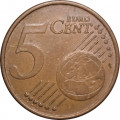 Финляндия 5 евроцентов 1999 год