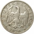 Веймарская республика 2 рейхсмарки 1926 год (J)