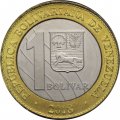 Венесуэла 1 боливар 2018 год - Симон Боливар