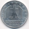 Германия 10 евро 2014 год - Иоганн Готфрид Шадов