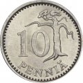 Финляндия 10 пенни 1983 год (N)