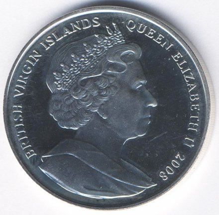 Виргинские острова 10 долларов 2008 год - Королева Мария I Тюдо
