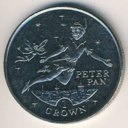 Гибралтар 1 крона 2002 год