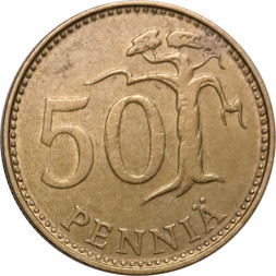 Финляндия 50 пенни 1982 год