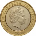 Фолклендские острова 2 фунта 2004 год - 30 лет монетам Фолклендов