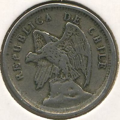 Чили 5 сентаво 1922 год