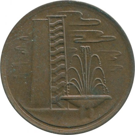 Сингапур 1 цент 1979 год