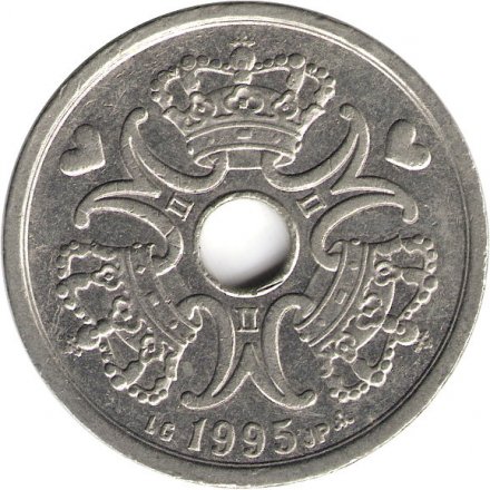Дания 2 кроны 1995 год