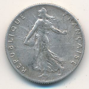 Франция 50 сантимов 1917 год