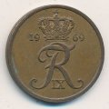 Дания 5 эре 1969 год