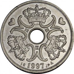 Дания 5 крон 1997 год