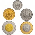 Набор из 5 монет Мавритания 2009-2014 год