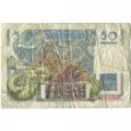 Франция 50 франков 1950 год (редкий год) - F