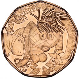 Австрия 5 евро 2022 год - Пасхальная монета - Маленький я - это Я