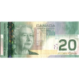 Канада 20 долларов 2004 (2010) год - XF