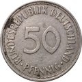 ФРГ 50 пфеннигов 1950 год (J)