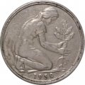 ФРГ 50 пфеннигов 1950 год (J)