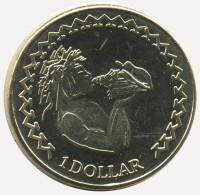 Монета Токелау 1 доллар 2017 год