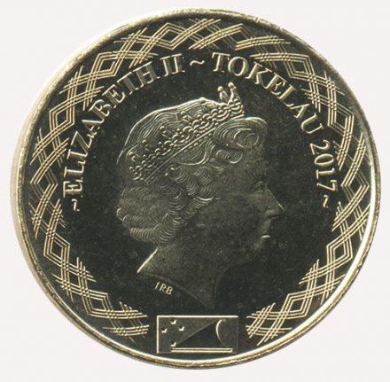 Токелау 1 доллар 2017 год