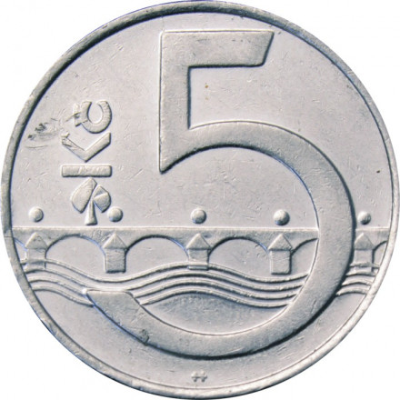 Чехия 5 крон 1995 год