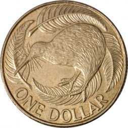Новая Зеландия 1 доллар 2013 год - Киви