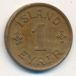 Исландия 1 эйре 1937 год