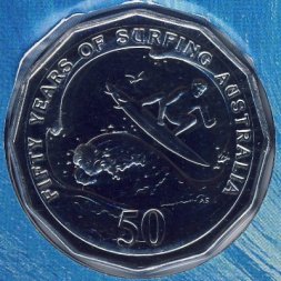 Австралия 50 центов 2013 год