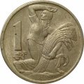 Чехословакия 1 крона 1923 год