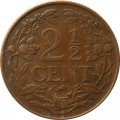 Антильские острова 2 1/2 цента 1956 год