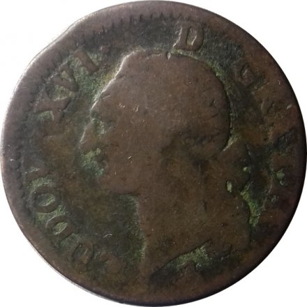 Франция 1 соль 1791 (A)