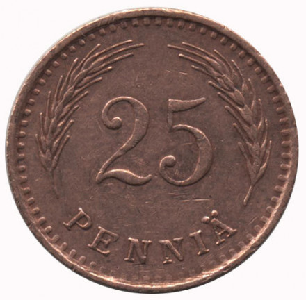 Финляндия 25 пенни 1941 год