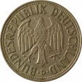ФРГ 1 марка 1950 год (D) - VF